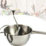 304 Stainless Steel Food Mill for Baby Food, Purees & Mashed Potatoes