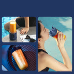 Portable USB Rechargeable Blender with 6 Blades & Ice Crusher