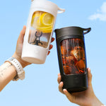 Portable USB Rechargeable Blender Bottle for Smoothies & Shakes