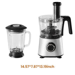 300W Multifunction Food Processor Blender & Dough Maker 1.5L