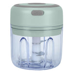 Mini Electric Garlic Chopper USB Rechargeable Food Processor