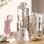 Portable 6-Blade USB Blender for Smoothies, Shakes & Ice Crushing