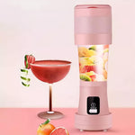Portable USB rechargeable blender for smoothies and shakes